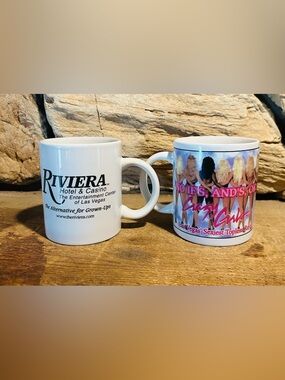 Vintage Historic Riviera Hotel & Casino Las Vegas - New (Set of 2)
